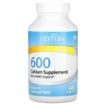 21st Century, Calcium Supplement, 600 mg, 400 Tablets, 21st Century, (Deni)