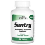21st Century, Sentry, Adult Multivitamin & Multimineral Supplement, 300 Tablets,21st Century, Sentry, мультивитаминная и мультиминеральная добавка для взрослых, 300 таблеток