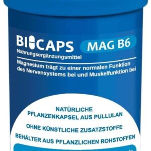 ForMeds,BICAPS Mag B6 - Magnesium Citrate 60,BICAPS Mag B6 - Cytrynian Magnezu 60,