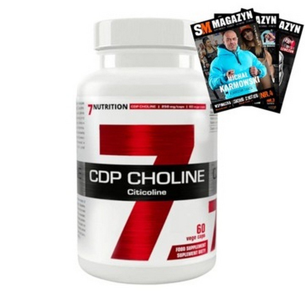 7nutrition, 7Nutrition CDP CHOLINE capsules 60 pcs, 7Nutrition CDP CHOLINE kapsułki 60 szt