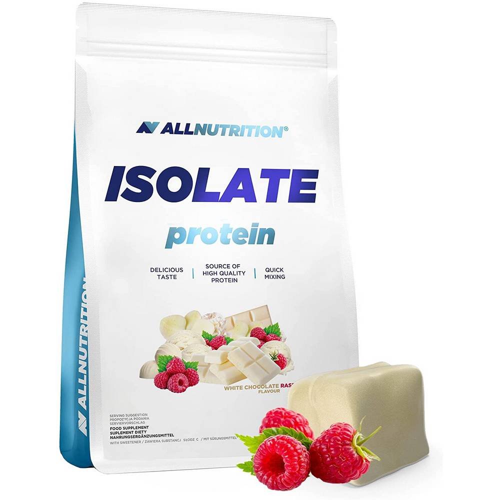 Allnutrition protein supplement 908 g white chocolate - raspberry flavor
