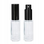 Senzi Cosmetics,Apollo Black Glass Perfume Bottle 15ml,Butelka Szklana Na Perfumy Apollo Black 15ml
