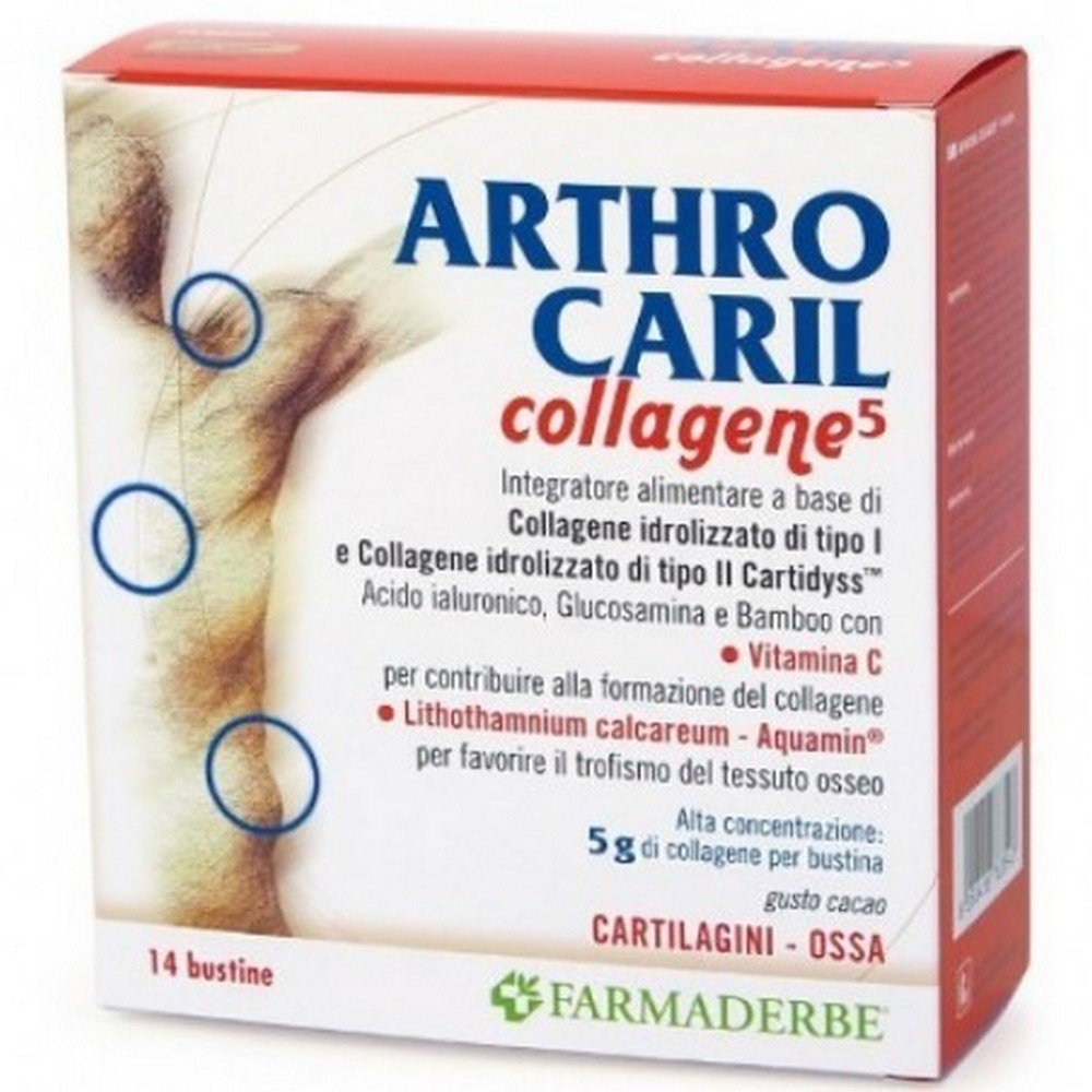 Arthrocaril Collagen, - Joint Health Supplement ,14,Kolagen Arthrocaril, - suplement na stawy, 14,FARMADERBE
