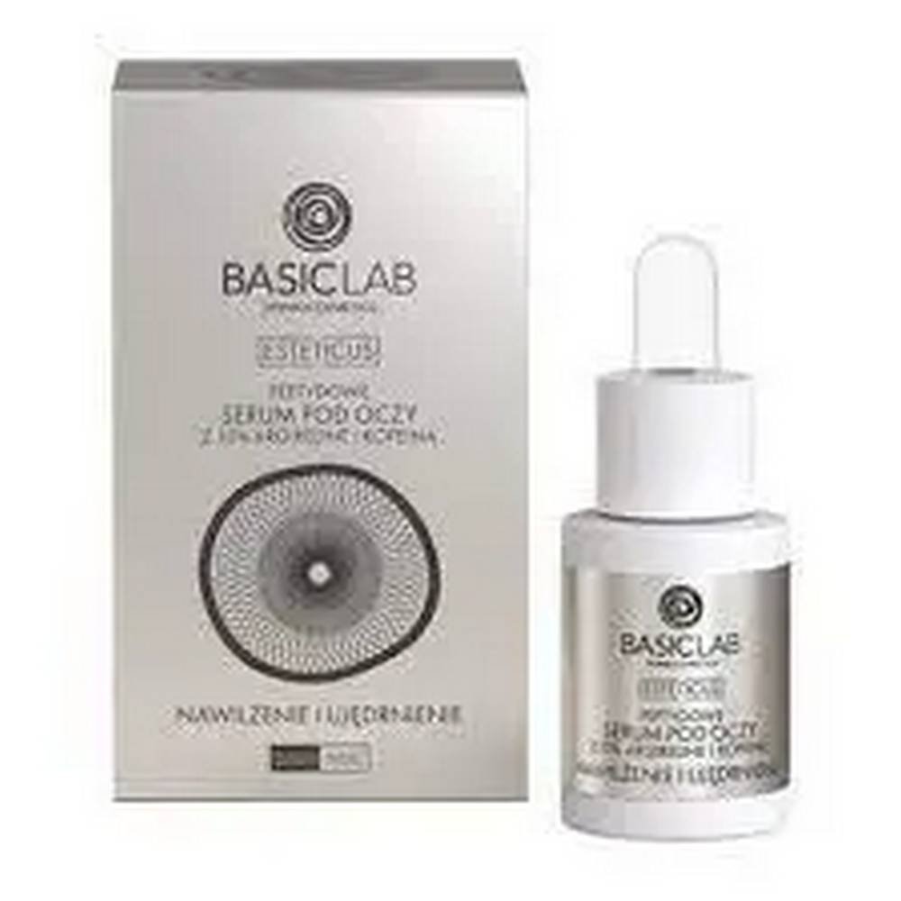 BasicLab Esteticus, treatment against wrinkles under the eyes, hydration and firming, 15 ml
