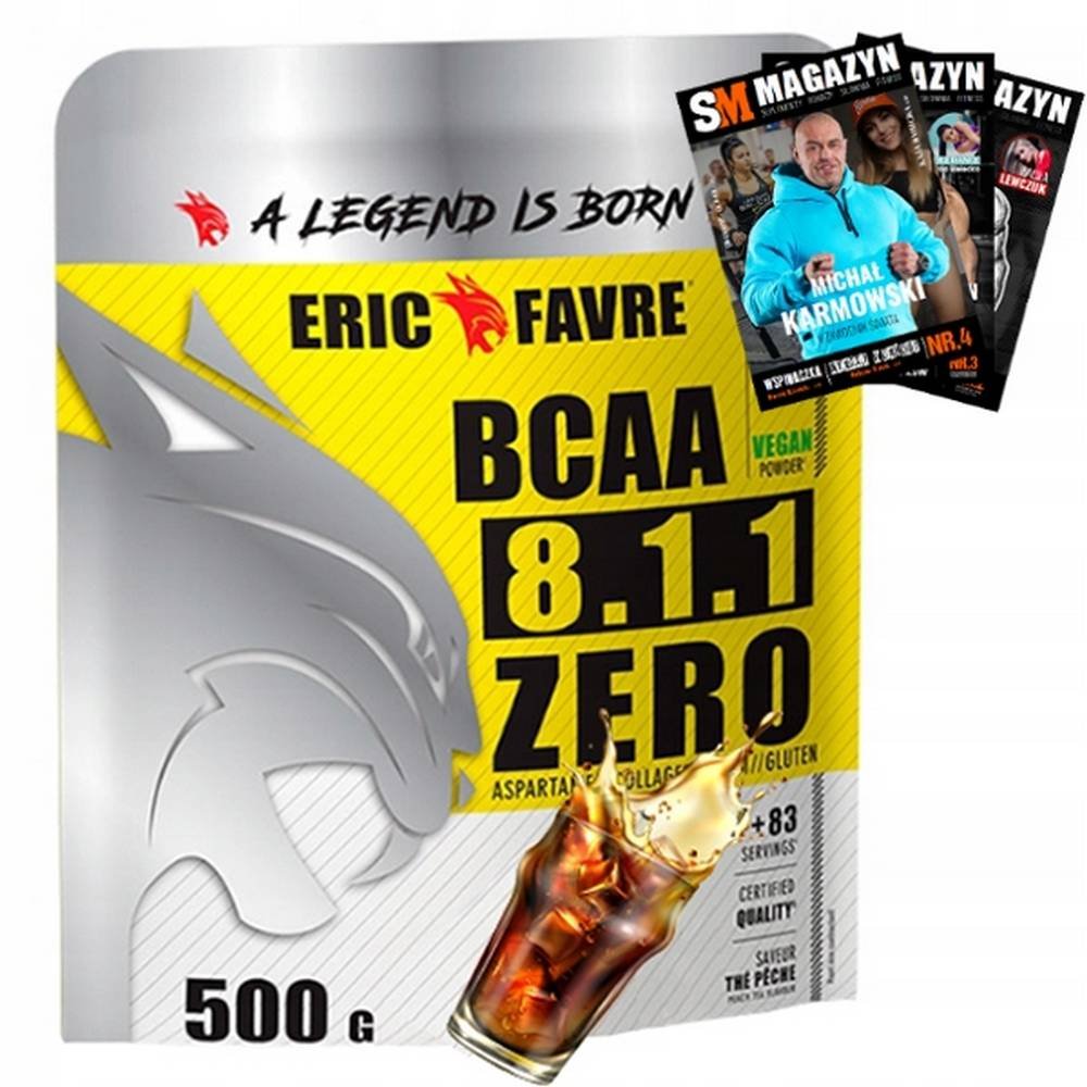 BCAA powder Eric Favre 500g cola