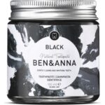 BEN & ANNA Toothpaste for teeth whitening with activated charcoal 100 ml