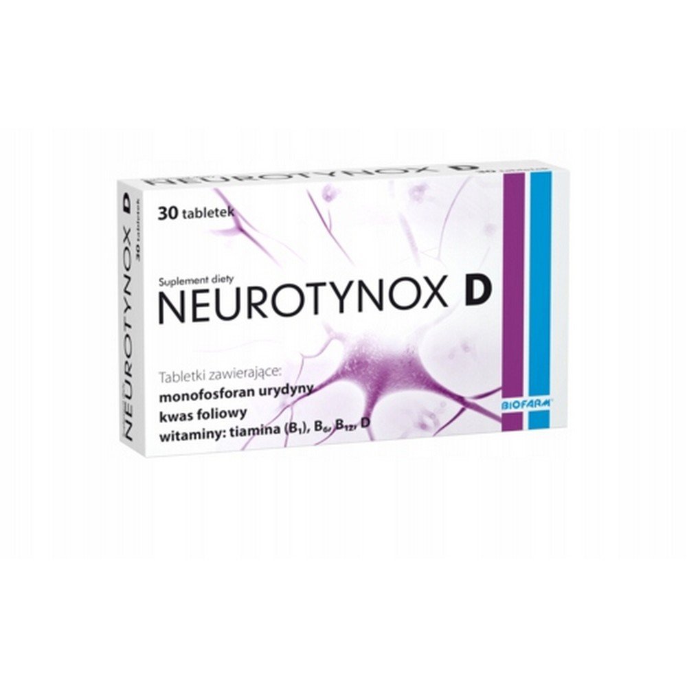 Biofarm,Neurotynox dietary supplement, Neurotynox 30 pcs,suplement diety, 30 szt.