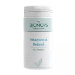 Bionops Vitamin A Retinol 90 capsules, Vitamine A Rétinol 90 gélules
