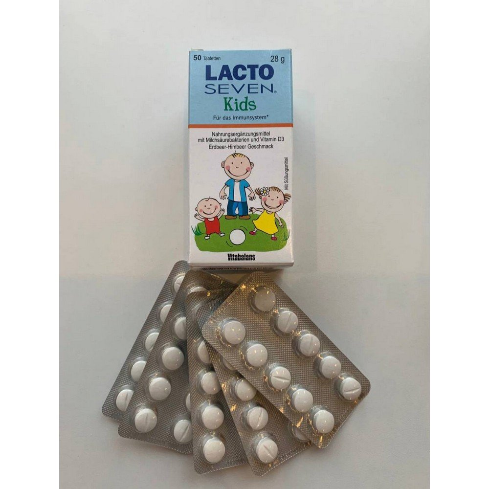 Blanco Lacto Seven Kids Tabletten 50 Pcs.,Blanco Lacto Seven Kids Tabletten 50 Stk.