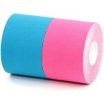BronVit Sport Kinesio Tape set 2 x blue/pink 5cm x 6m