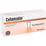 CEFAMADAR tablets, 100 pcs