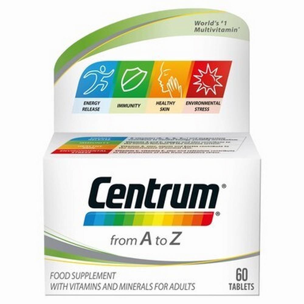 Centrum multivitamin from A to Z, 60, Центрум мултивитамини от А до Я