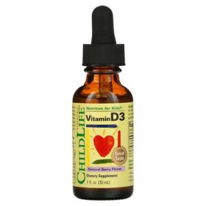 ChildLife Essentials, Vitamin D3, Natural Berry Flavor, 30 ml (1 fl. oz.),ChildLife Essentials, Vitamin D3, natürlicher Beerengeschmack, 30 ml (1 fl. oz.)