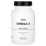 Codeage, Amen, Omega-3, 1,500 mg, 90 soft capsules (1,500 mg per soft capsule),Codeage, Amen, омега-3, 1500 мг, 90 капсул (1500 мг в 1 капсуле)