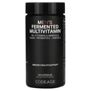 Codeage, Fermented Multivitamin for Men, 120 Capsules,Codeage, Ферментированные мультивитамины для мужчин, 120 капсул