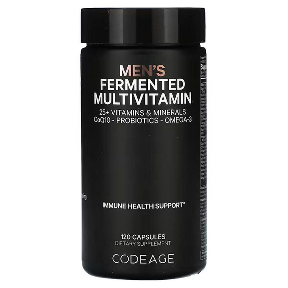 Codeage, Fermented Multivitamin for Men, 120 Capsules,Codeage, Ферментированные мультивитамины для мужчин, 120 капсул