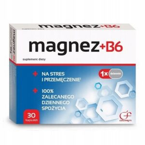 Colfarm,Magnesium + B6 dietary supplement Magnesium + B6, suplement diety Magnez + B6