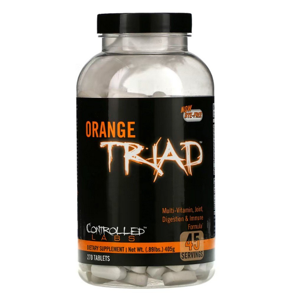 Controlled labs Orange Triad 270tabs