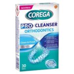 COREGA Pro cleanser orthodontics cleaning tablets 30 pieces
​