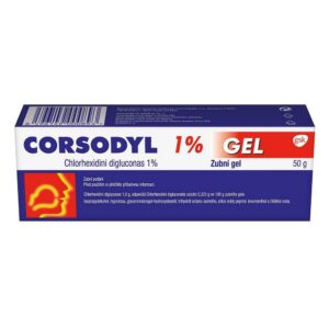 Corsodyl 1% dental gel 50 g