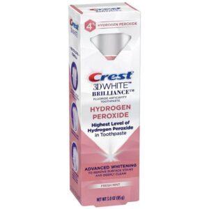 Crest 3D White Brilliance 4% Hydrogen Peroxide 85 g