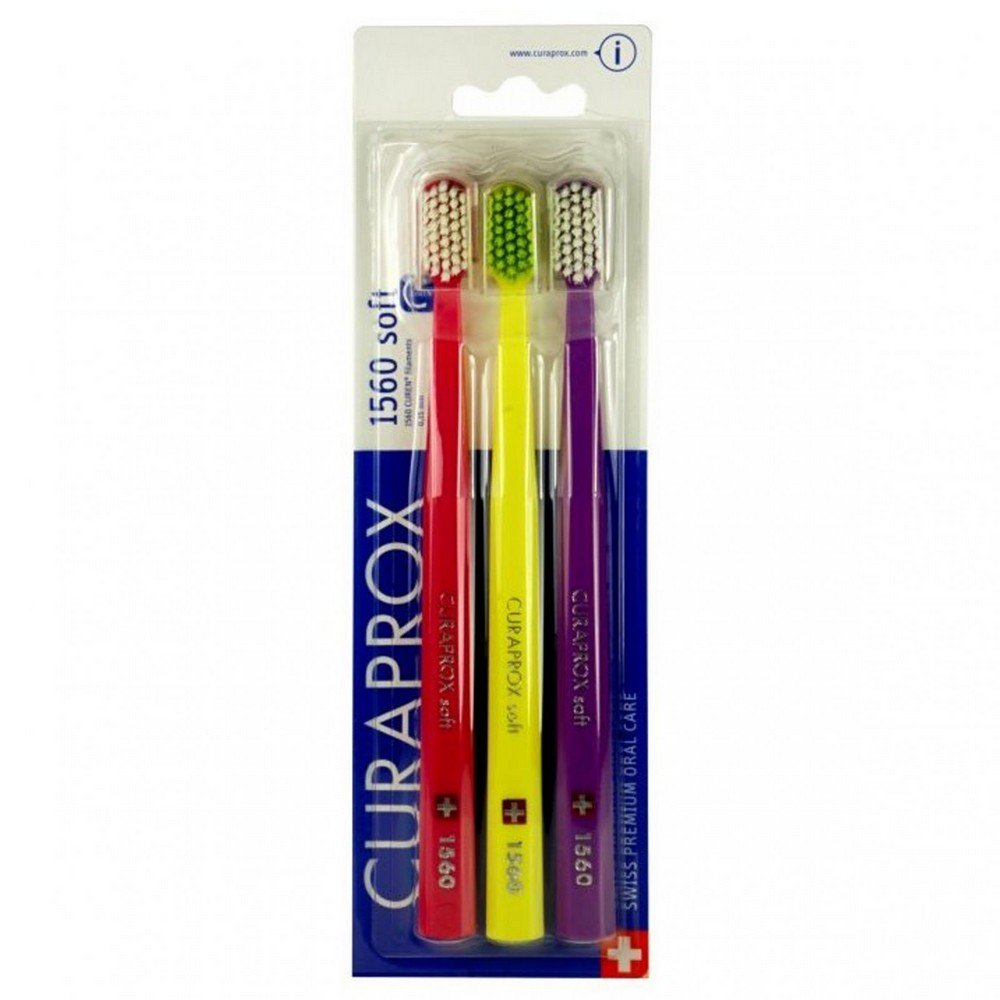 Curaprox CS 1560 Toothbrush Soft 3 pcs