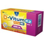 D-VITUM FORTE MAX 4000 J.M. K2 MK 7 120 KAPSUŁEK,D-VITUM FORTE MAX 4000 IU K2 MK 7 120 CAPSULES