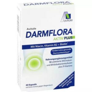DARMFLORA Active Plus 100 billion bacteria + 7 vitamins, 40 pcs
