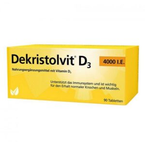 DEKRISTOLVIT D3 4,000 IU tablets,  90 pcs