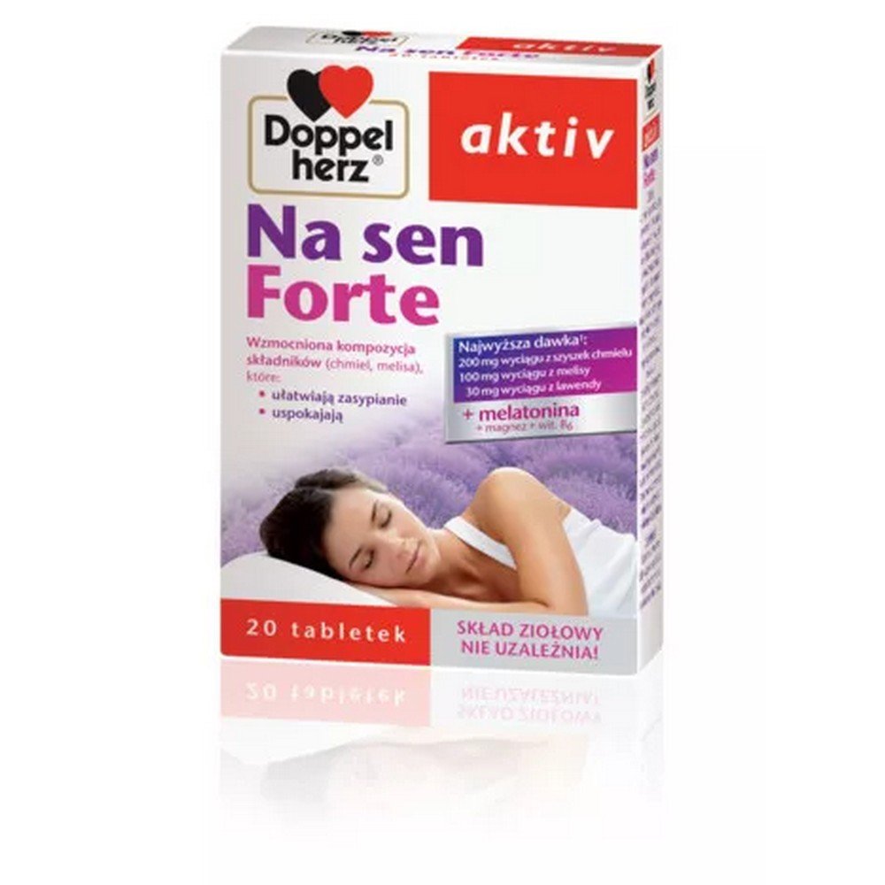 Doppelherz aktiv For sleep FORTE 20 tablets.