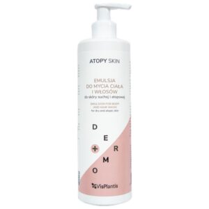 Elfa Pharm Vis Plantis Atopy Skin, Body Hair Washing Emulsion, Dry and Atopic Skin, 400Ml