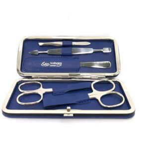 Erbe Solingen Siena iron-on case (5 pieces) blue,Erbe Solingen Siena Bügel-Etui (5-tlg.) blau