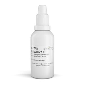 ESENT, Vitamin E (Tocopherol acetate) 30 ml anti-age, 30 ml vitamin E acetát