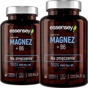 Essensey Magnesium + Vitamin B6 180 caps