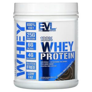 EVLution Nutrition, 100% Whey Protein, Double Rich Chocolate, 454 g (1 lb.),EVLution Nutrition, 100% Molkenprotein, doppelt reichhaltige Schokolade, 454 g (1 lb.)