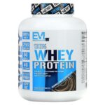 EVLution Nutrition, 100% Whey Protein, Double Rich Chocolate, 5 lb. (2.268 kg),EVLution Nutrition, 100% Molkenprotein, doppelt reichhaltige Schokolade, 2,268 kg (5 lb.)