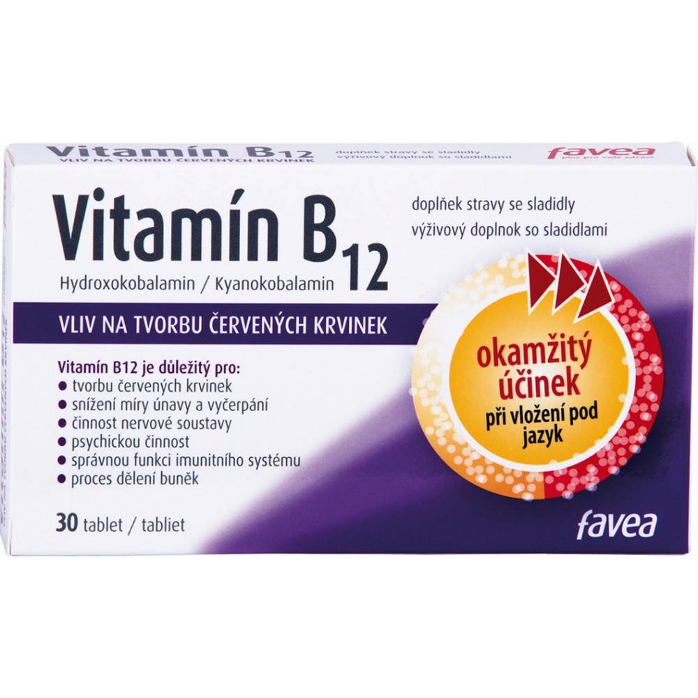 Favea Vitamín B12 30