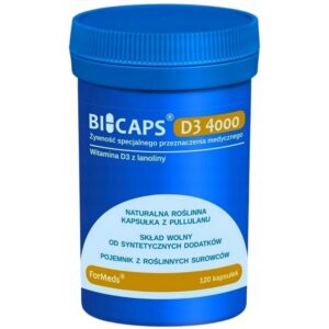 ForMeds,Biocaps Vitamin D3, dietary supplement 4000 120, ForMeds,Biocaps Witamina D3, suplement diety 4000 120