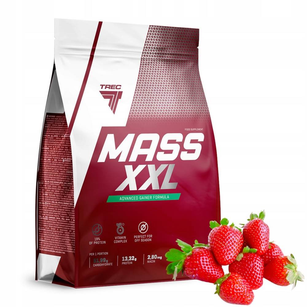 Gainer strawberry powder Trec Nutrition 3000 g