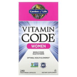 Garden of Life, Vitamin Code Women,   Whole Food Multivitamin, 240 Vegetable Capsules,Garden of Life, Vitamin Code Women, Vollwert-Multivitaminpräparat, 240 pflanzliche Kapseln