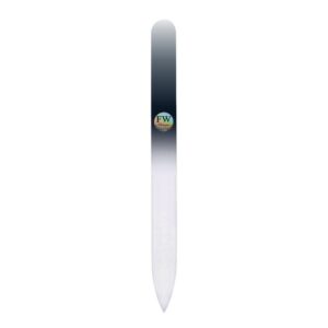 Fulgent World s.r.o.,GLASS NAIL FILE (BLACK/WHITE),SKLENĚNÝ PILNÍK NA NEHTY (ČERN/BÍLÝ)