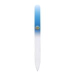 Fulgent World s.r.o.,GLASS NAIL FILE (BLUE/WHITE),SKLENĚNÝ PILNÍK NA NEHTY (MODRÝ/BÍLÝ)