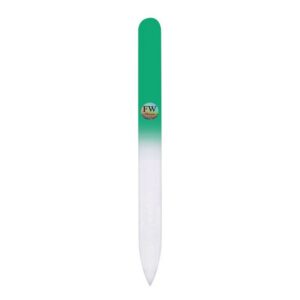 Fulgent World s.r.o.,GLASS NAIL FILE (GREEN),SKLENĚNÝ PILNÍK NA NEHTY (ZELENÝ)