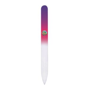 Fulgent World s.r.o.,GLASS NAIL FILE (PINK/PURPLE),SKLENĚNÝ PILNÍK NA NEHTY (RŮŽOVÁ/FIALOVÁ)
