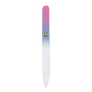 Fulgent World s.r.o.,GLASS NAIL FILE (PURPLE/PINK),SKLENĚNÝ PILNÍK NA NEHTY (PURÁLOVÝ/RUŽOVÝ)