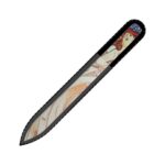 Fulgent World s.r.o.,GLASS NAIL FILE WITH ALPHONSE MUCHA PRINT #2,SKLENĚNÝ PILNÍK NA NEHTY S POTISKEM ALPHONSE MUCHA #2