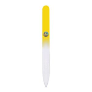 Fulgent World s.r.o.,GLASS NAIL FILE (YELLOW),SKLENĚNÝ PILNÍK NA NEHTY (ŽLUTÝ)