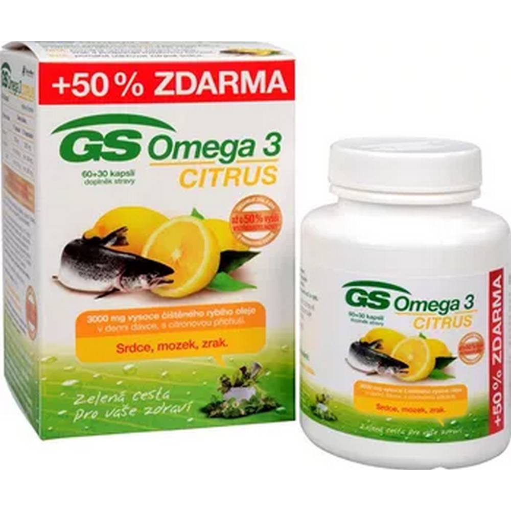 GS Omega 3 Citrus 90