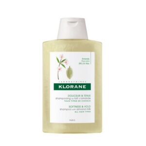 KLORANE Volumizing shampoo with Almond Milk 200ML bottle,Shampoing Volumateur au Lait d'Amande Flacon 200ML