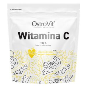 OstroVit,L-ascorbic acid powder 1 kg Kwas L-askorbinowy proszek, 1 kg,